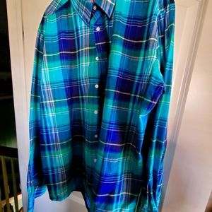 Mens plaid shirt
